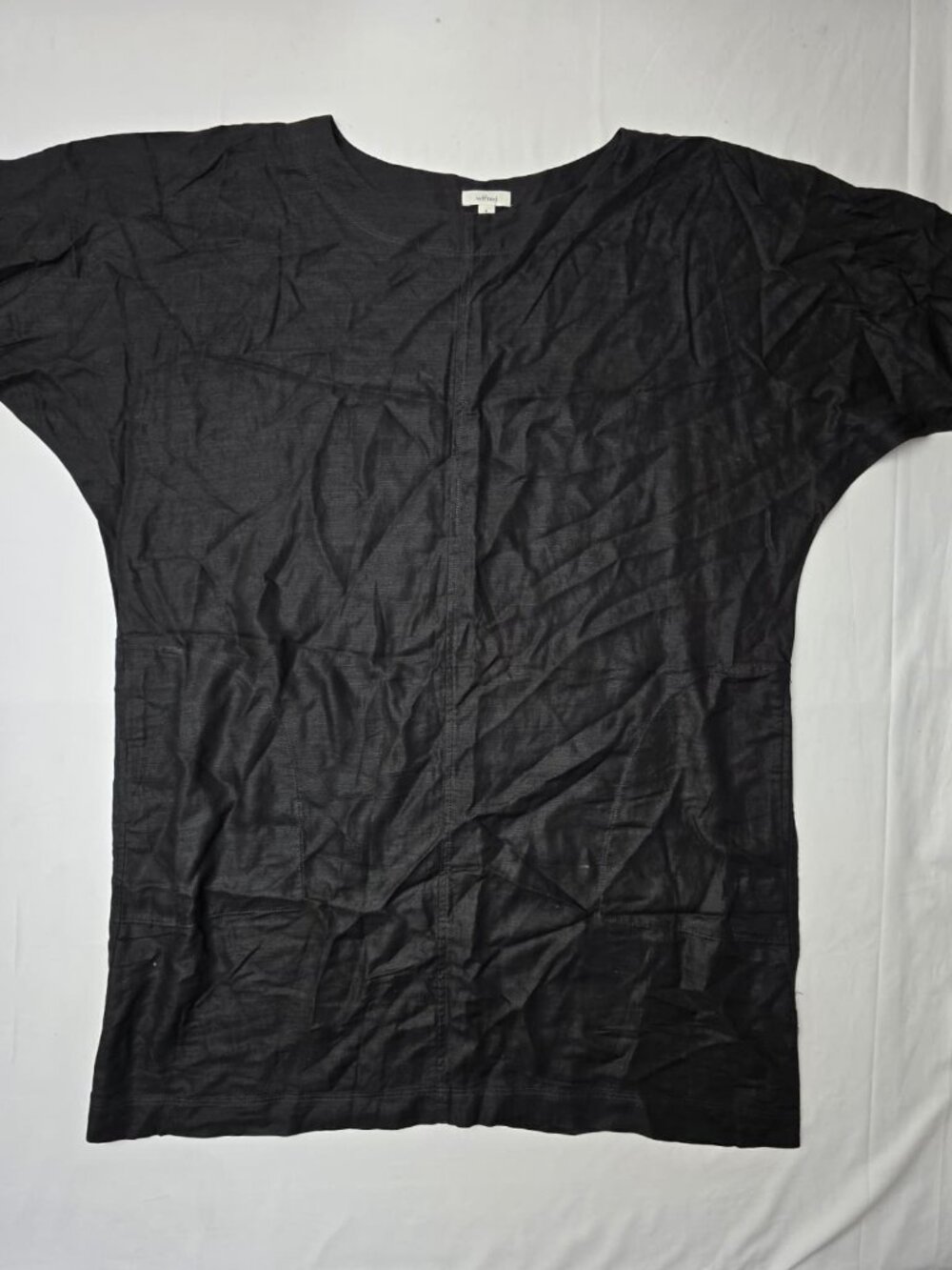 Wilfred Short-Sleeve Top – Size M – Black